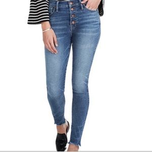 Madewell 10” High Rise Skinny Jean